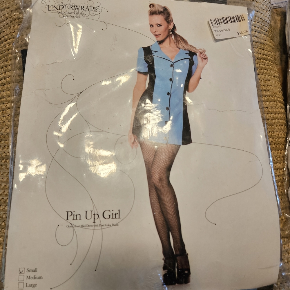 Underwraps costumes size small Pin up Gir